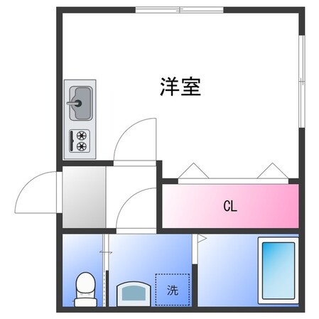 キャッスルコーストの物件間取画像